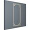 Ekena Millwork 24-in. W x 48-in. H Pompeii Panel Moulding Kit Single Panel PMLKPO24X48A - alternate 10